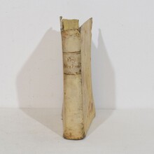 Nice collection weathered vellum books, Spain 18/19th century