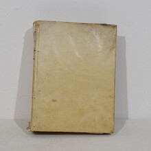 Nice collection weathered vellum books, Spain 18/19th century