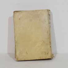 Nice collection weathered vellum books, Spain 18/19th century