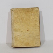 Nice collection weathered vellum books, Spain 18/19th century