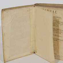 Nice collection of weathered vellum books, Spain 18th century