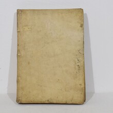 Nice collection of weathered vellum books, Spain 18th century