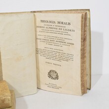 Nice collection of weathered vellum books, Spain 18th century