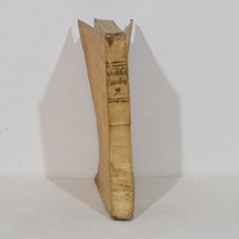 Nice collection of weathered vellum books, Spain 18th century