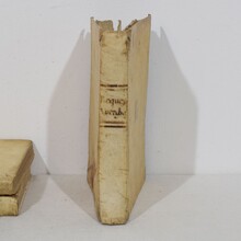 Nice collection of weathered vellum books, Spain 18th/19th century
