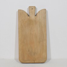 Pair of two rare wooden chopping or cutting boards, France circa 1850-1900