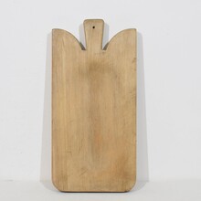 Pair of two rare wooden chopping or cutting boards, France circa 1850-1900