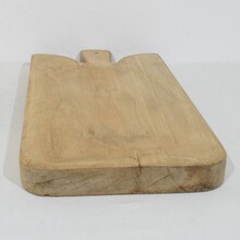 Pair of two rare wooden chopping or cutting boards, France circa 1850-1900
