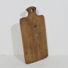 Pair of two rare wooden chopping or cutting boards, France circa 1850-1900