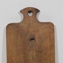 Pair of two rare wooden chopping or cutting boards, France circa 1850-1900