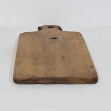 Pair of two rare wooden chopping or cutting boards, France circa 1850-1900