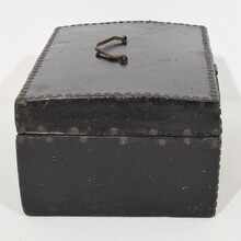 Coffer or box in leather, France circa 1600-1700