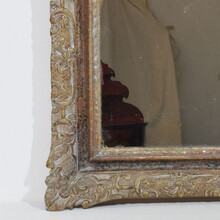 Small Louis XV silver -gilt carved wooden mirror, France circa 1750