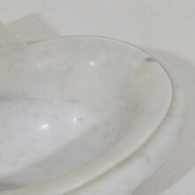 Small baroque marble holy water font or stoup, Italy circa 1750