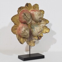 Baroque giltwood ornament, Italy circa 1650-1750