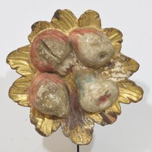 Baroque giltwood ornament, Italy circa 1650-1750