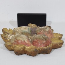Baroque giltwood ornament, Italy circa 1650-1750