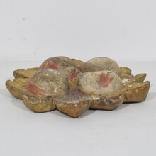 Baroque giltwood ornament, Italy circa 1650-1750