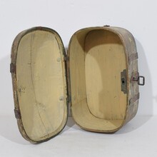 Bentwood travel box or chest, sweden circa 1750-1800