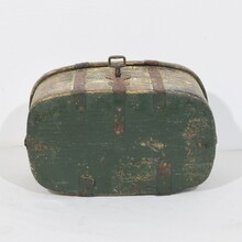 Bentwood travel box or chest, sweden circa 1750-1800