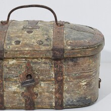 Bentwood travel box or chest, sweden circa 1750-1800