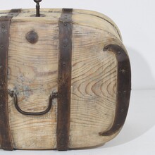 Bentwood travel box or chest, Sweden circa 1800-1850