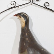 Unique shop sign with a grouse, France circa 1850-1900