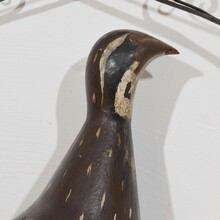 Unique shop sign with a grouse, France circa 1850-1900